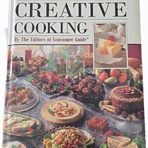 Creative Cooking Hardcover Delicious Recipes With Beautiful Appealing Pictures